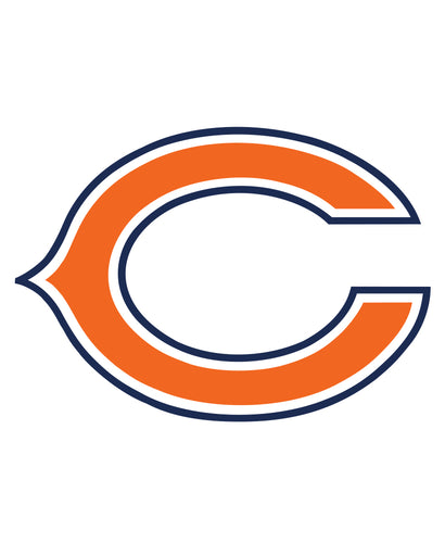 NFL Football Chicago Bears Kitchen Magnets / Chip Clip Set