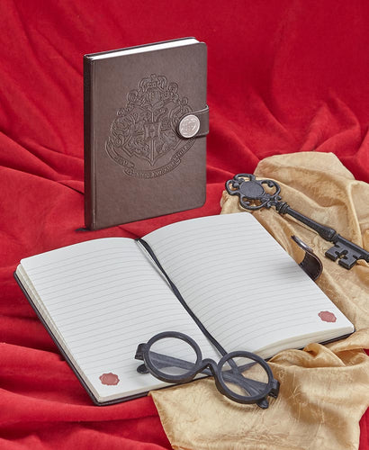 Harry Potter Embossed Metal Clasp Journal
