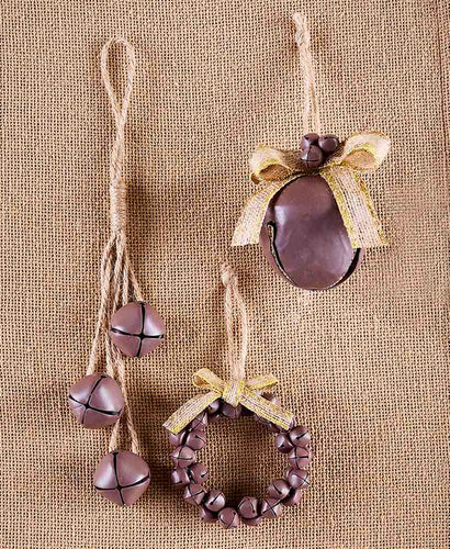 Classic Jingle Bell Ornament Set