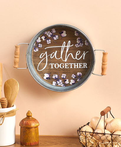 Gather Together Tray Wall Hanging