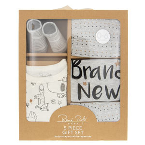 Gender Neutral "Brand New" Newborn Gift Set