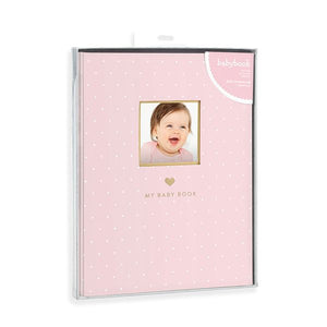 Sweet Simple Pink Girl Baby Memory Book