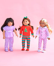 Load image into Gallery viewer, 18&quot; Doll Pajamas- Set of 3