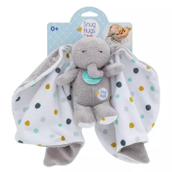 Snug Hugs Elephant Security Blanket