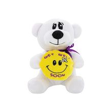 Load image into Gallery viewer, Get Well Soon Smiley Face Teddy Bear