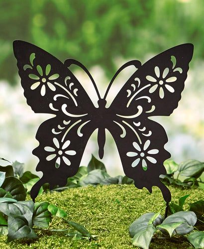 Butterfly Silhouette Garden Stake