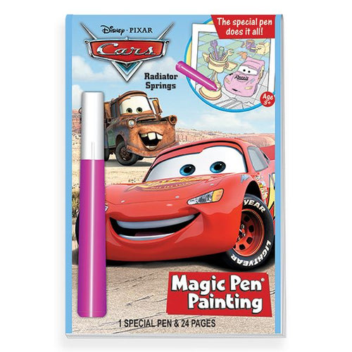 Disney Pixar Cars Invisible Ink & Magic Pen Book