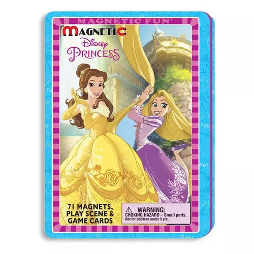 Disney Princess Magnetic Fun Tin Box Activity Set