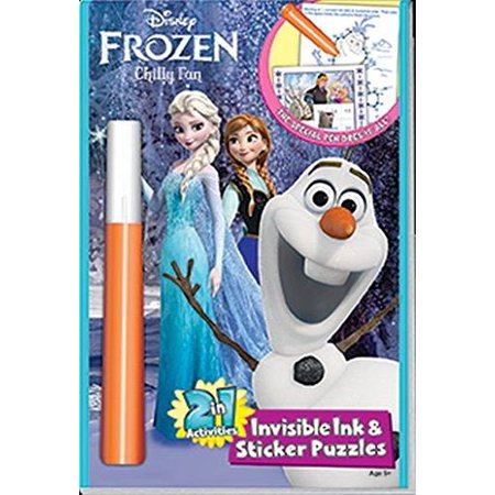 Frozen Olaf Invisible Ink & Magic Pen Book