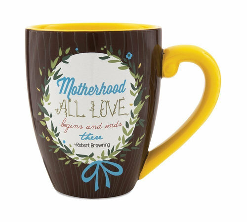 All Love Begins and Ends Mother Coffee Cup