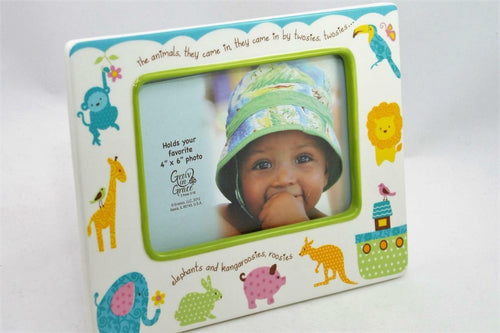 Noah's Ark Baby Picture Frame