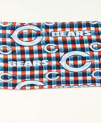 Women's Chicago Bears Plaid Endless Loop Scarf