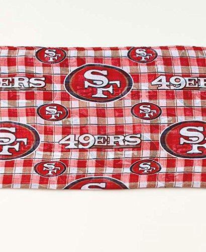 Women's San Francisco 49ers Plaid Endless Loop Scarf