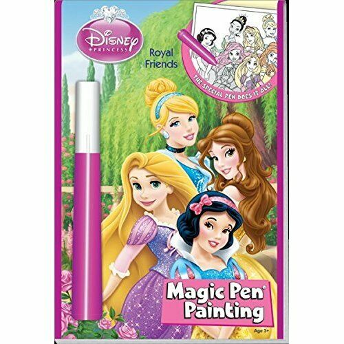 Royal Friends Disney Princess Magic Pen Painting Book